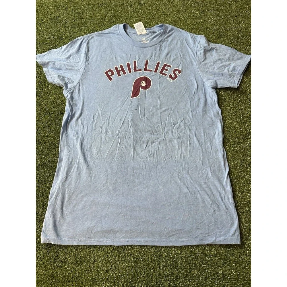 Phillies Tee Shirt By Fanatics Size Mens M Short Sleeve NWOT